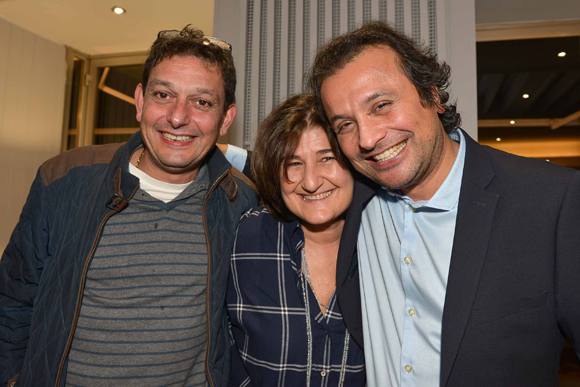 30. Marc Azouyan (Amatis), Valérie Abelian (AVI) et Christophe Azouyan (MAPHI)