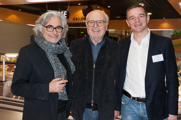 31. Marc Lefebvre, ancien président de l’ASVEL, Alain Cellerier (Cellerier) et Bertrand Bourgeron (Agence Tous Risques)