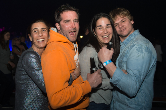 33 Olivia (Delis corner), Arnaud Beauquis (moniteur de ski), Gabrielle Beauquis et Jérémy Bouvier