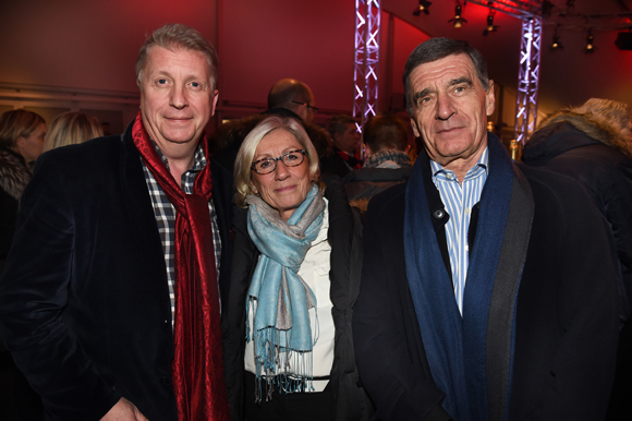 33. Michel Lopez (Korloff), José et son époux Jacques Laprée (LOU Rugby)