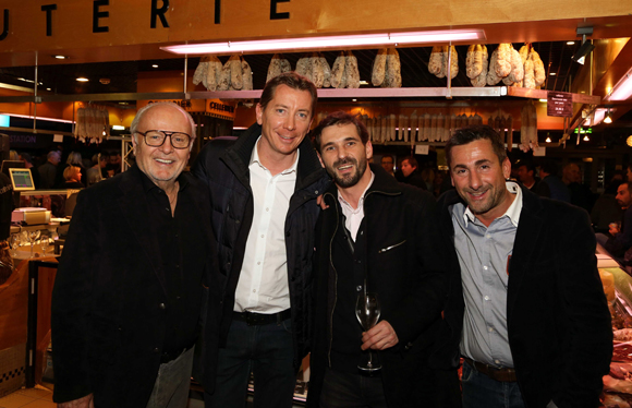 38. Alain Cellerier, Jean-Pierre Cabusel (Le Boudoir), Bertrand Dalle (Barrio Club) et Nain Nain 
