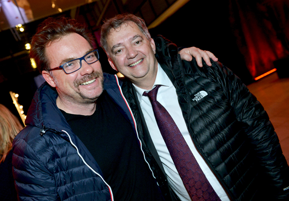 39. Pierre-Yves Gas (Agence Proxi’com) et Guy Mathiolon, président de Serfim