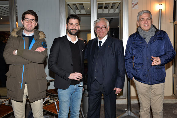 4. Valentin Blanchot (Siècle Digital), Mathieu et Thierry Servot (SIL), Alain Ohannessian