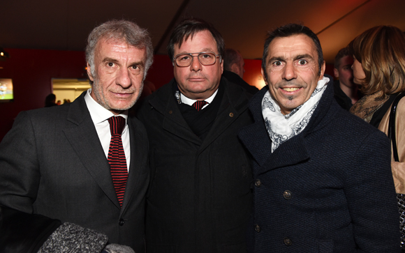 46. Francis Héritier (Caps), Franck Isaac-Sibille (LOU Rugby) et Serge Dubois (Caps)