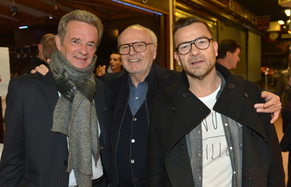 4. Thierry Bourgeron (GL Events), Alain Cellerier et son fils Pierre-Guy (Cellerier)