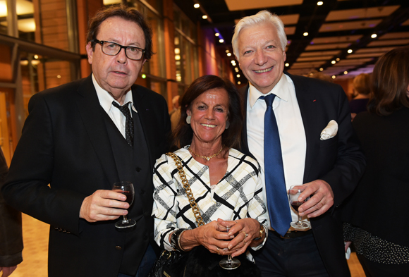 52. Philippe Vorburger (Comédie Odéon), Béryl Maillard, consul de St Domingue et Marc Fraysse (Cofely GDF Suez)