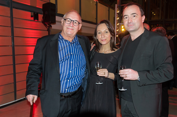62. Guy Bardel (Rhône Service Hôtellerie), Fabrice Bonnot (Cuisine & dépendance) et son épouse Christine 