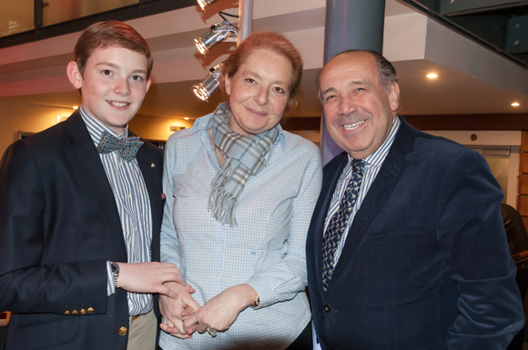 63. Sophie Bataille (BGM Invest), son fils Henri et le couturier Max Chaoul
