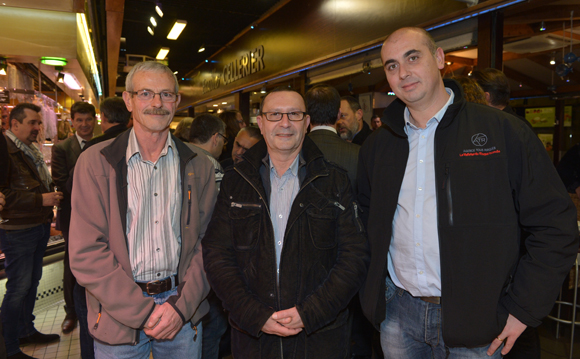 8. Patrice Pattier (ATR), Richard Khettar (Derichebourg) et Félix Navarro (ATR)