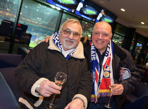 8. Marcel Aubour, ancien gardien de l’OL et Olivier Fuchs (Chez Fuchs)