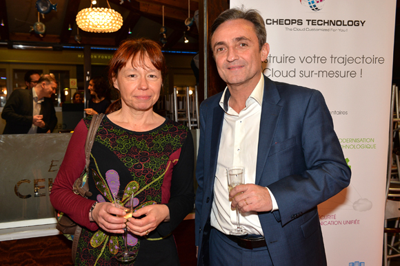 9. Sophie Combe (Aéroport de Lyon) et Claude Fournier (Cheops Technology)