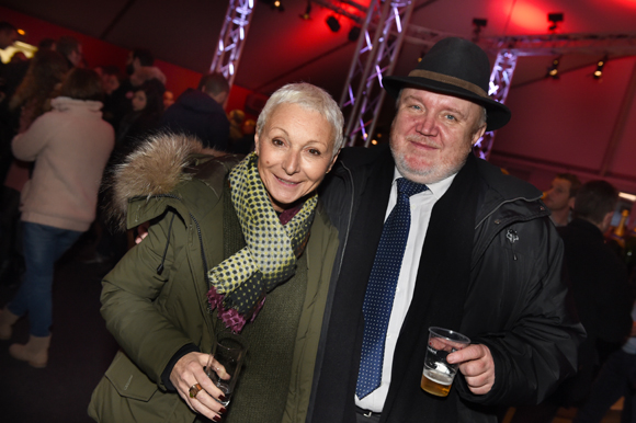 9. Marie-José Gherardi (Le Progrès) et Alain Devornique (Mairie du 8ème) 