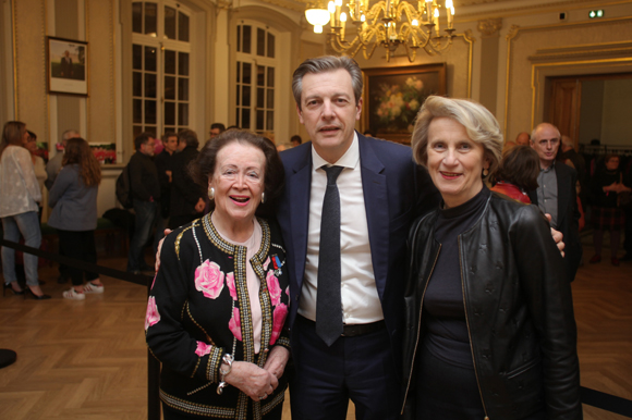 2. Simone André, Pascal Blache, maire du 6ème et Dominique Nachury, député