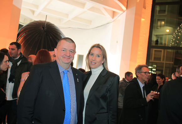 3. Christophe Marguin, président des Toques Blanches Lyonnaises et Aline Germain (DS) 