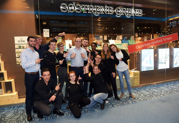 Part-Dieu. Inauguration Sostrene Grene