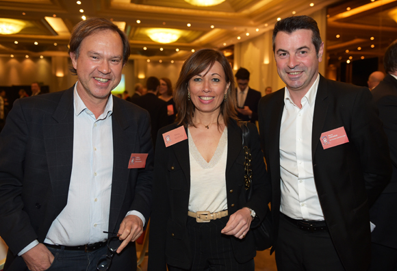 12. Michel Guigues (Team Partners), Anne Guigues (Les Pages Jaunes) et Hervé Veronese (Bouygues Construction)