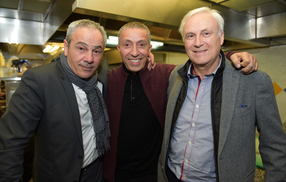 13. Alain Dinc, directeur de la Tour Rose, Azouz Begag et Serge Tonioni