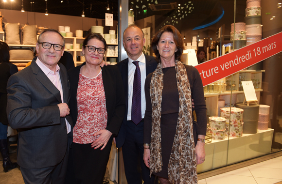 13. Alain Benon, son épouse Maryanne, Philippe Risso et son épouse Caroline (Sostrene Grene)