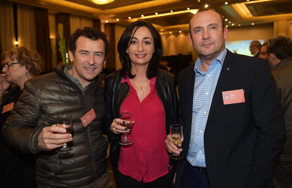 16. Philippe Claudel (Golf du Gouverneur), Véronique Speltdoorn (Accile) et Lionel Mader (Receptis)