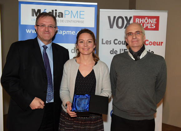 19. Jean-Marc Jaumouille (Fiducial) et Virginie Hils (Concierge Rit !), lauréat catégorie Start-up