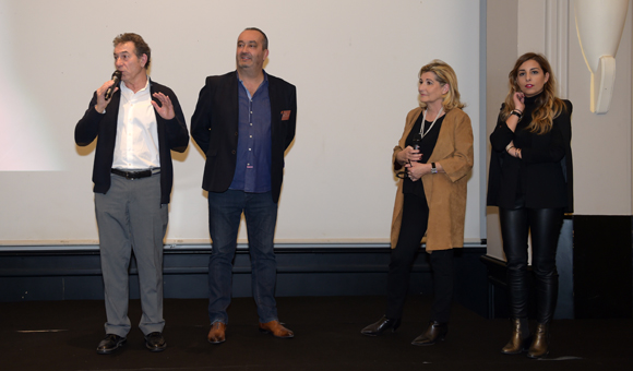 28. Jean-Claude Pietrocola, Pierre Nallet (AnaHome Immobilier), Chantal Partouche et sa fille Eva (Domaine le Lyon Vert)