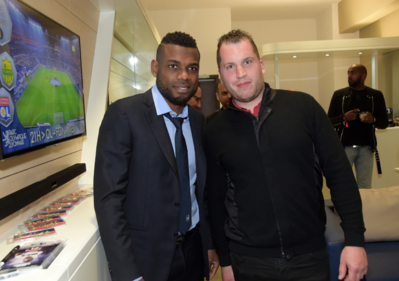29. Henri Bedimo (OL) et Nicolas Bouscasse (Château Canpinot)