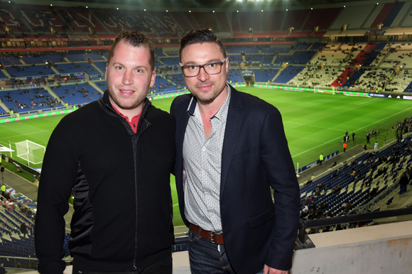 5. Nicolas Bouscasse (Château Canpinot) et Arnaud Cuvillier (Henri Optique)