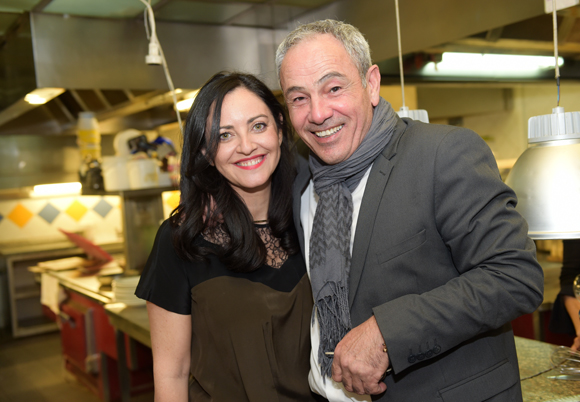 7. Karen Finzi (Food & You) et Alain Dinc, directeur de la Tour Rose