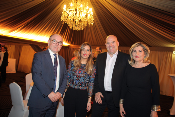 10. Yvon Léa, président du directoire Banque Rhône-Alpes, Eva Partouche (Casino Le Lyon Vert), Bruno Bonnell, président de Robopolis et Chantal Partouche, présidente du Casino Le Lyon Vert