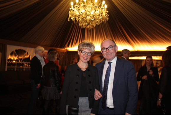 2. Nadine et Yvon Léa, président du directoire Banque Rhône-Alpes 
