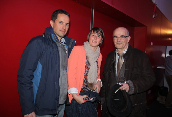 14. Norbert Meyssirel (Lycée Jacques Brel), Melissa Leboeuf (LOU Rugby Association) et Thierry Cosentino, proviseur du Lycée Jacques Brel 