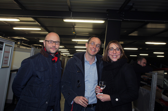 30. Clément Dagnaux, directeur régional Nissan, Antoine Raguet et Audrey Monnot (Groupe Bernard) 