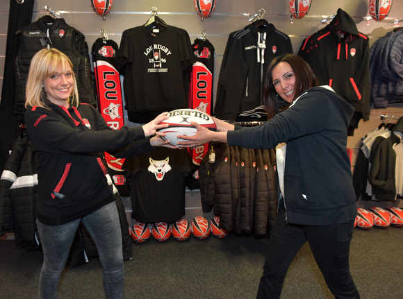 1. Déborah Fuchez et Karima Aggoun (LOU Rugby)