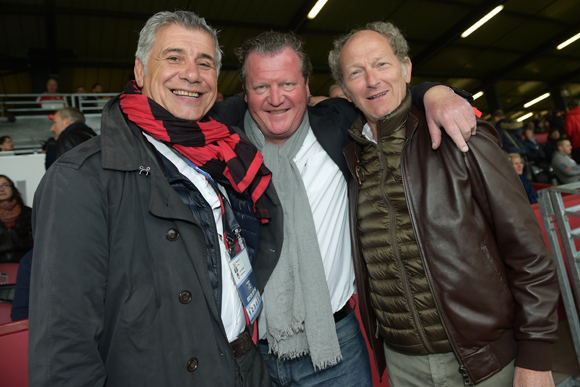 17. Pierre Maillot (LOU Rugby), Maitre Xavier Ginon et Philippe de Montgrand