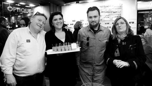 18. Violaine Robert, Florentin Robert (Reg-Art), Anne Didio (Villa Clémentine) et Marcel Robert (Reg-Art)