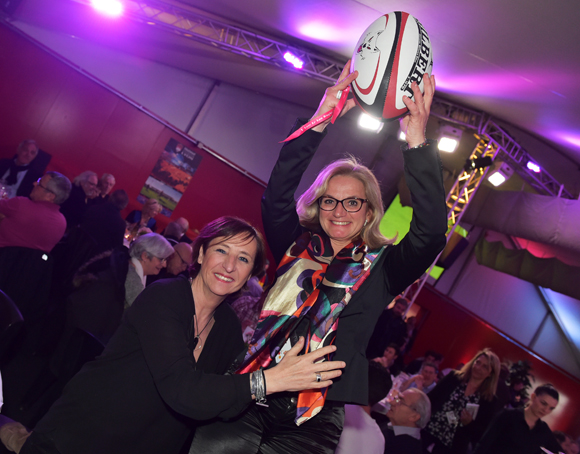 19. Patricia Tronel (La boite aux idées) et Valérie Fetaud (LOU Rugby)