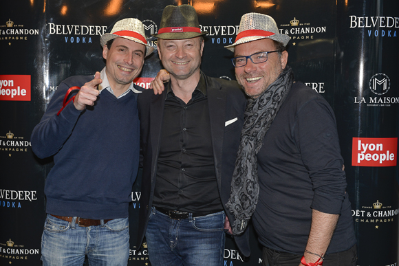 19. Franck Girardet (Invefi), Marco Polisson (Lyon People) et Pierre-Yves Gas (Plein Gas)