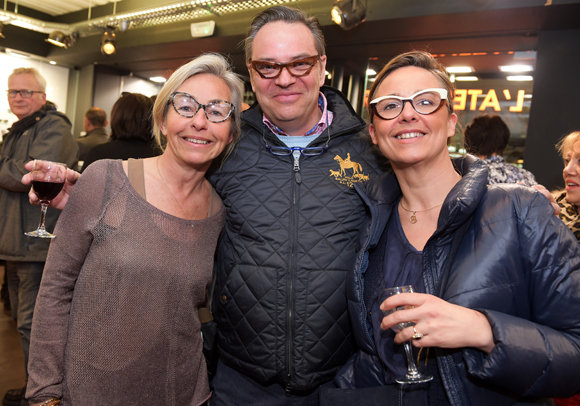 20. Isabelle Barrois, son époux Jean-Louis (Magazine Bien Dit) et Alexandra Charvet (In Extenso)