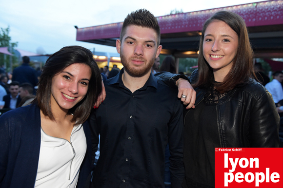 24. Laurine Matéo, Matthieu Ducret (Natherm) et Cassandre Matéo