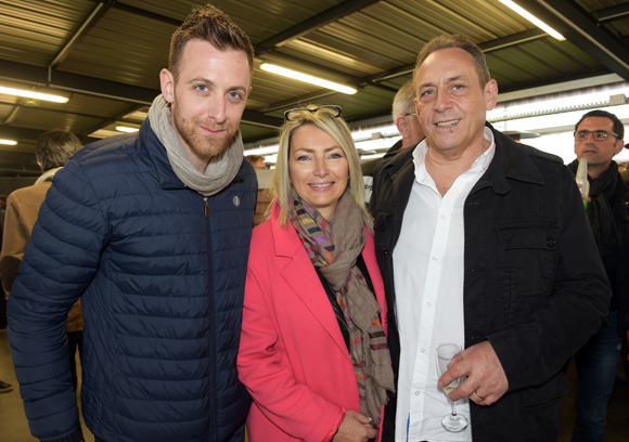 29. Boris Henriroux (La Pyramide), Corinne Paris (Assurances Paris Gerbaud) et Jean-Luc Nicolas (Lyon Moto Virus)