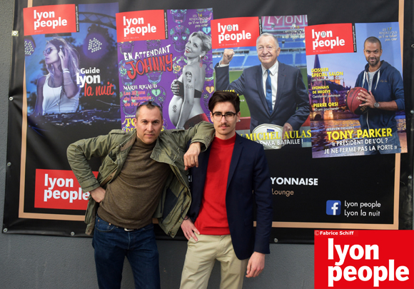 3. Nos reporters Fabrice et Baudouin (Lyon People)