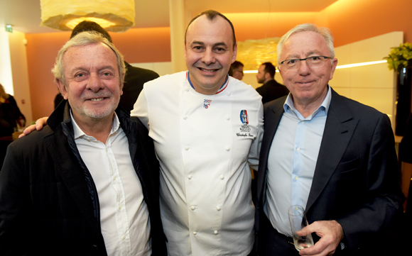 3. Jean-Claude Lavorel (Lavorel Hôtels), Christophe Roure (9ème Art) et Gilbert Giorgi (Mandelaure)