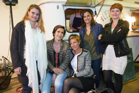 3. Chloé Duteil, Aurélie Bellemin, Olivia Cuir, Laurène Cuchet et Charline Alzial (Esprit des Sens)