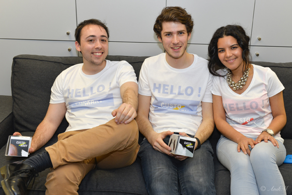 3. Valentin Thiriet, Cédric Boulanger et Aicha Hafidi (Customary)