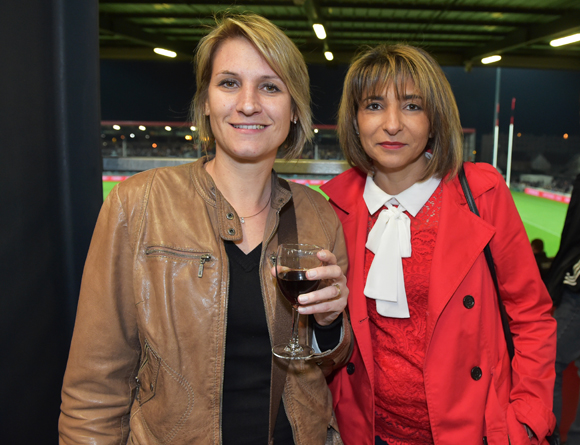 39. Charlotte Fontaine (Bacon Communication) et Fuzia Rodrigues (Loxan)