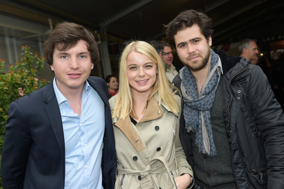 5. Marc-Antoine Ginon (LOU Rugby), Laura Ferrier et Gonzague Moullin (Café Léone)