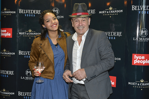 6. Fabienne Dumas (Lyon People) et Alain Dinc (La Tour Rose)