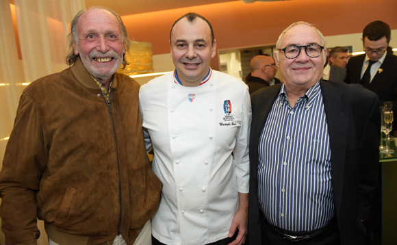 7. Christian Mure (Guide Lyon Gourmand), Christophe Roure (9ème Art) et Guy Bardel