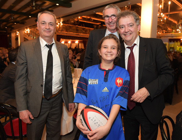 88. Christophe Bonnet, Johann Howa (Crédit Mutuel), Caroline et Guy Mathiolon, président de Serfim