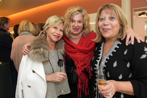 9. Maryse Vareon (ESI), Muriel Mure (Lyon Gourmand) et Anne Roblot
